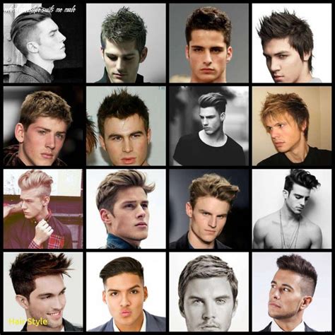 hairstyle suits  male