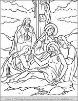 Stations Catholic Thecatholickid Station 13th sketch template