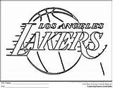 Lakers sketch template