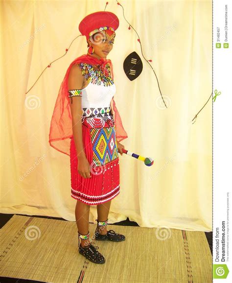 Zulu Bride Stock Image Image Of Teen Dress Bride Grass