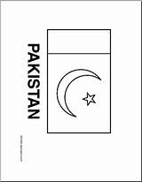 Pakistan sketch template