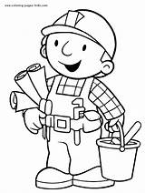 Coloring Bob Builder Pages Cartoon Kids Color Character صور رسومات Printable للتلوين اطفال Sheets Characters تلوين Colouring Found Popular sketch template