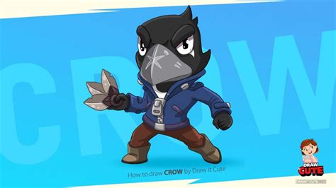 How To Draw Crow Super Easy Brawl Stars Drawing Tutorial