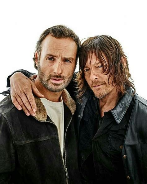 andrew lincoln and norman reedus negan walking dead daryl