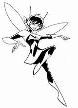 Wasp Ant Widow Lucianovecchio Mightiest Janet Dyne Gwen sketch template