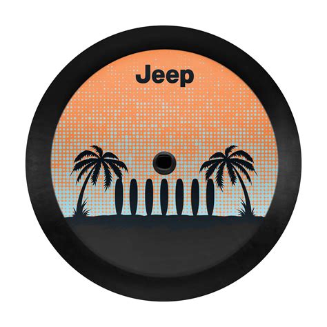oem  jeep wrangler jl  door spare tire cover part ab