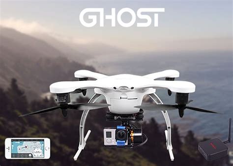 ghost drone gopro camera  smartphone controlled quadcopter video drones unmanned aerial
