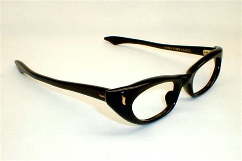 womens pg2 vintage eyeglasses black swank monture
