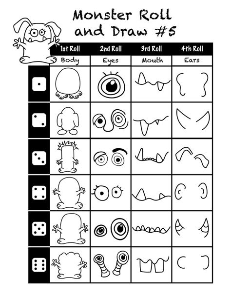 monster roll  draw sheets  expressive monkey art