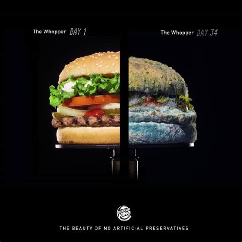 burger kings  moulded  ad stars  month  whopper