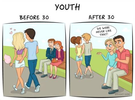 hilarious illustrations perfectly sum up life in your 20s vs your 30s