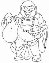 Coloring Buddha Pages sketch template