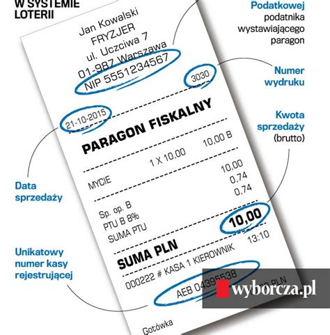 juz milion paragonow  loterii fiskusa wez paragon od fryzjera zdjecie nr