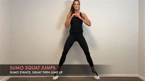 sumo squat jump youtube