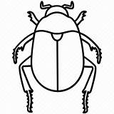 Beetle Scarab Egyptian Bug Dung Egypt Drawing Icon Ra Outlines Iconfinder Getdrawings Insects Editor Open sketch template