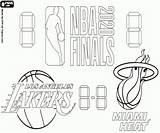 Lakers Finales Colorir Baloncesto Finais Campeonatos Basquete sketch template
