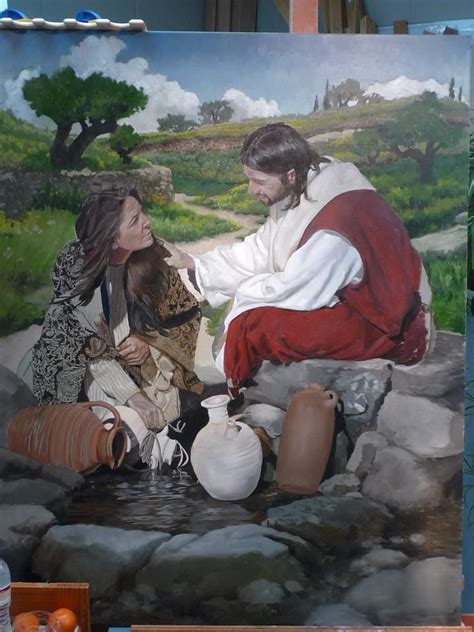 New Piece Woman At The Well By Liz Lemon Swindle Follow Her Progress