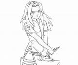 Naruto Sakura Character Coloring Pages Drawing Ino Haruno Shippuden Hinata Printable Getdrawings sketch template