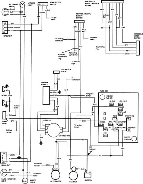 chevy neutral switch wiring diagram