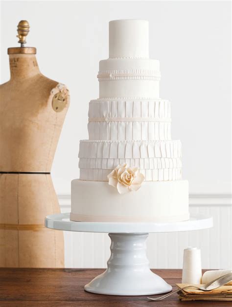 tailor made cakes inspired by gorgeous wedding gowns