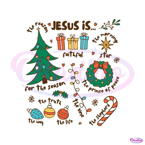 jesus   reason   season religious christmas svg
