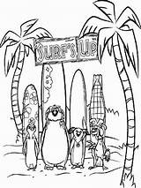 Coloring Surfs Surf Pages Team Kleurplaten Cartoon Fun Kids Zo sketch template