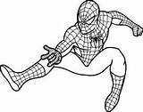 Car Spiderman Coloring Pages Getcolorings Color sketch template