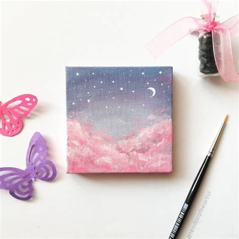 diy mini canvas small painting ideas bmp review