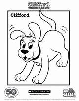 Coloring Clifford Sheet Dog Pages Scholastic Activities Printables Printable Worksheets Choose Board Color sketch template