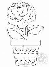 Rod Possibly Petals Flowerstemplates sketch template