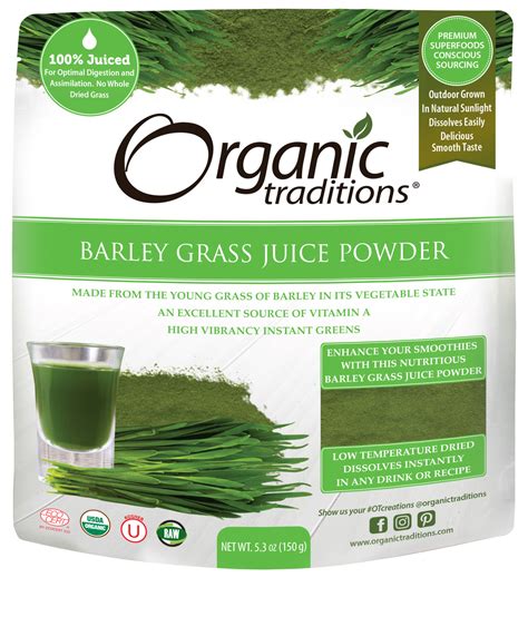 organic barley grass juice powder nutrichem