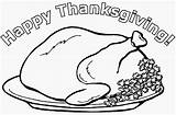 Thanksgiving Coloring Pages Happy Color Turkey Printable Snoopy Dinner Cute Filminspector Lots Well Fun Also sketch template