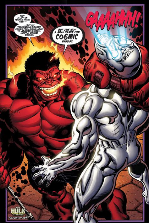 Red Hulk And Juggernaut Vs Silver Surfer And Thor