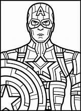 Marvel Printable Orton Villains Herochan Superhéroes Superheros Ultron Heroes sketch template