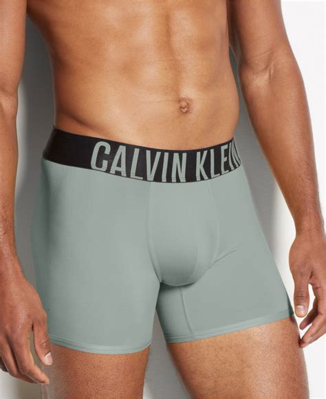 Lyst Calvin Klein Men S Intense Power Boxer Briefs In Gray For Men