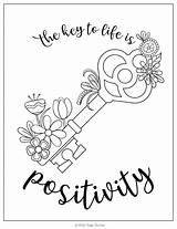 Positivity Resilience sketch template