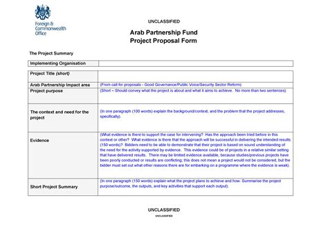 sample grant proposal template professional template  business