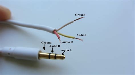 mm audio cable wiring diagram