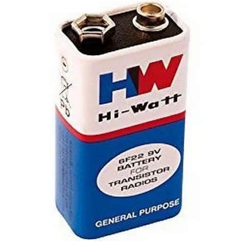 hi watt high power 6f22m 9v batteries 82 0 grams capacity 9 volts