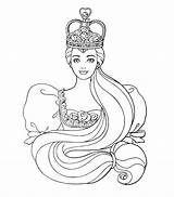 Princess Tiara Cliparts Coloring Pages sketch template