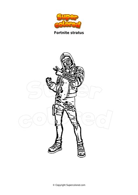rex  fortnite coloring page
