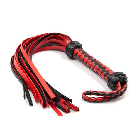 adult games spanking suede leather flogger with abundant tails fun sexy
