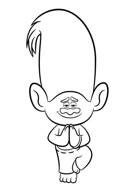 trolls coloring pages    print   poppy coloring