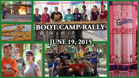 Teen Missions 1st Boot Camp Rally June 19th Youtube