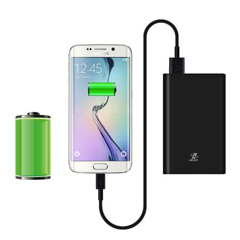 mah power bank portable charger ixcc aluminum high speed compact external battery pack