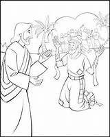 Coloring Jesus Lepers Ten Heals Pages Bible School Sunday Man Kids Leprosy Activities Lessons Crafts Preschool Colouring Pool Sheets Church sketch template