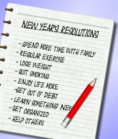 New Year Resolution Years