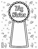 Coloring Sister Brother Pages Big Printable Baby Sisters January Print Shower Choose Color Little Word Sheets Kids Games Homemadegiftguru Colouring sketch template
