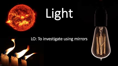 science light teaching resources