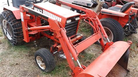 garden tractor front  loader  sale   left